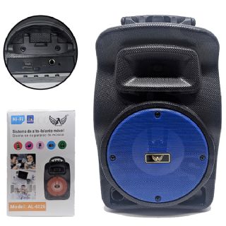 Caixa de Som KTS Bluetooth+Carto+PenDrive e FM - KTS-6026 - ELE186