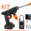 KIT Lava Jato Porttil+Compressor de Ar Sem Fio Recarregvel KELE394